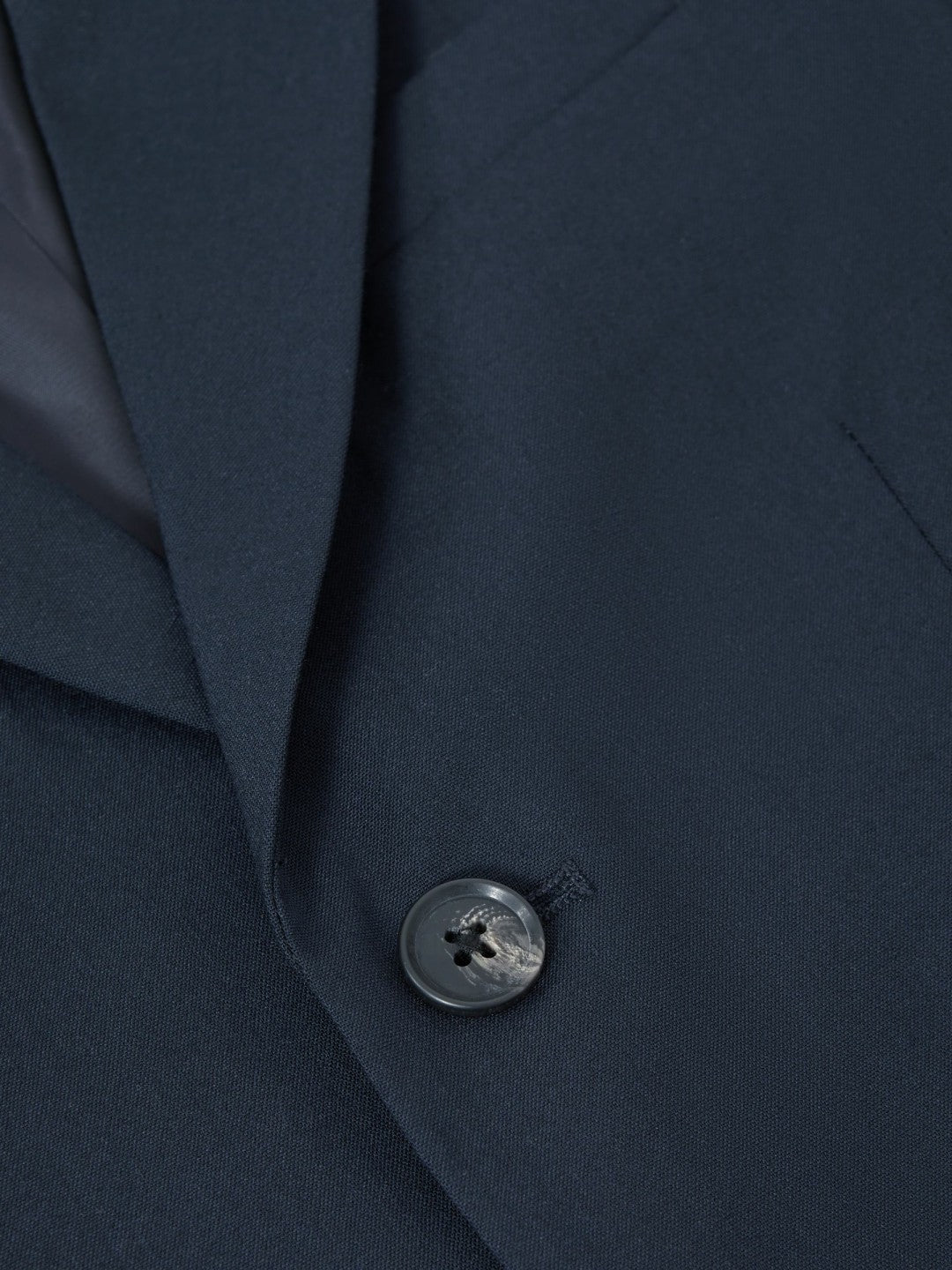 Reiss 9-14 yrs Wool Blend Single Breasted Blazer in Navy