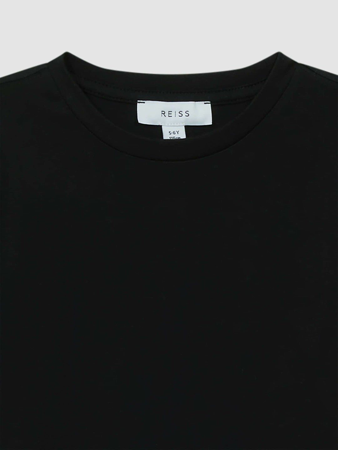 Reiss Value - 9-13 yrs Crew Neck T-Shirt in Black