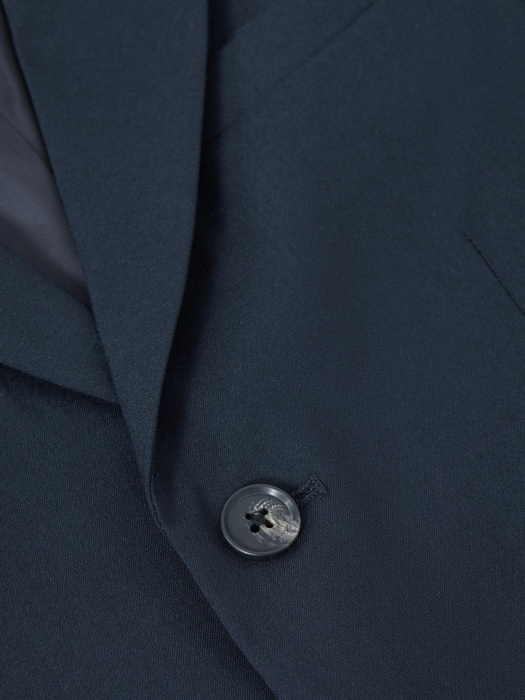 Reiss 3-9 yrs Wool Blend Single Breasted Blazer in Navy