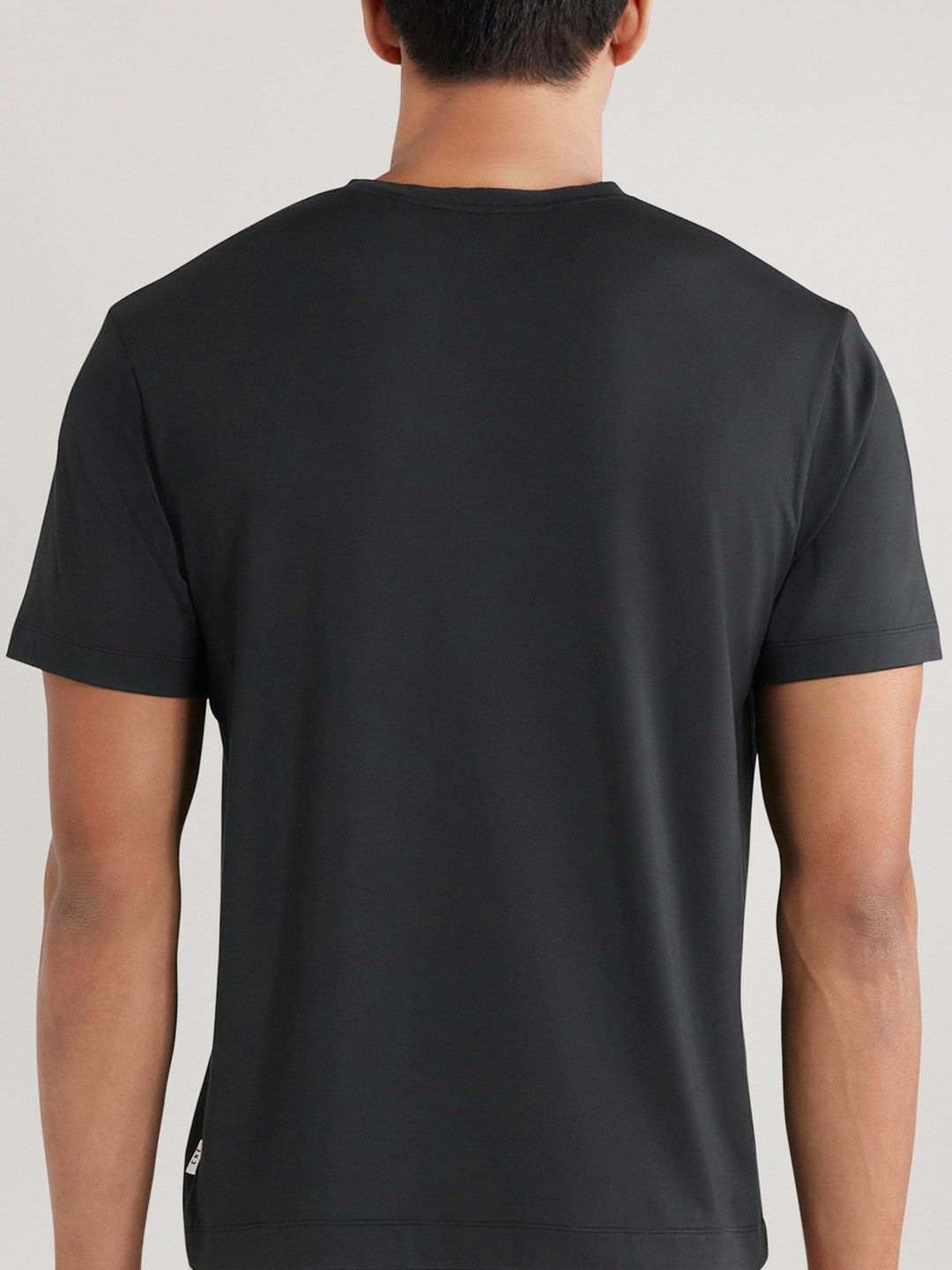 Reiss Savings - CHÉ Studios Crew Neck T-Shirt with TENCEL™ Fibers in Black