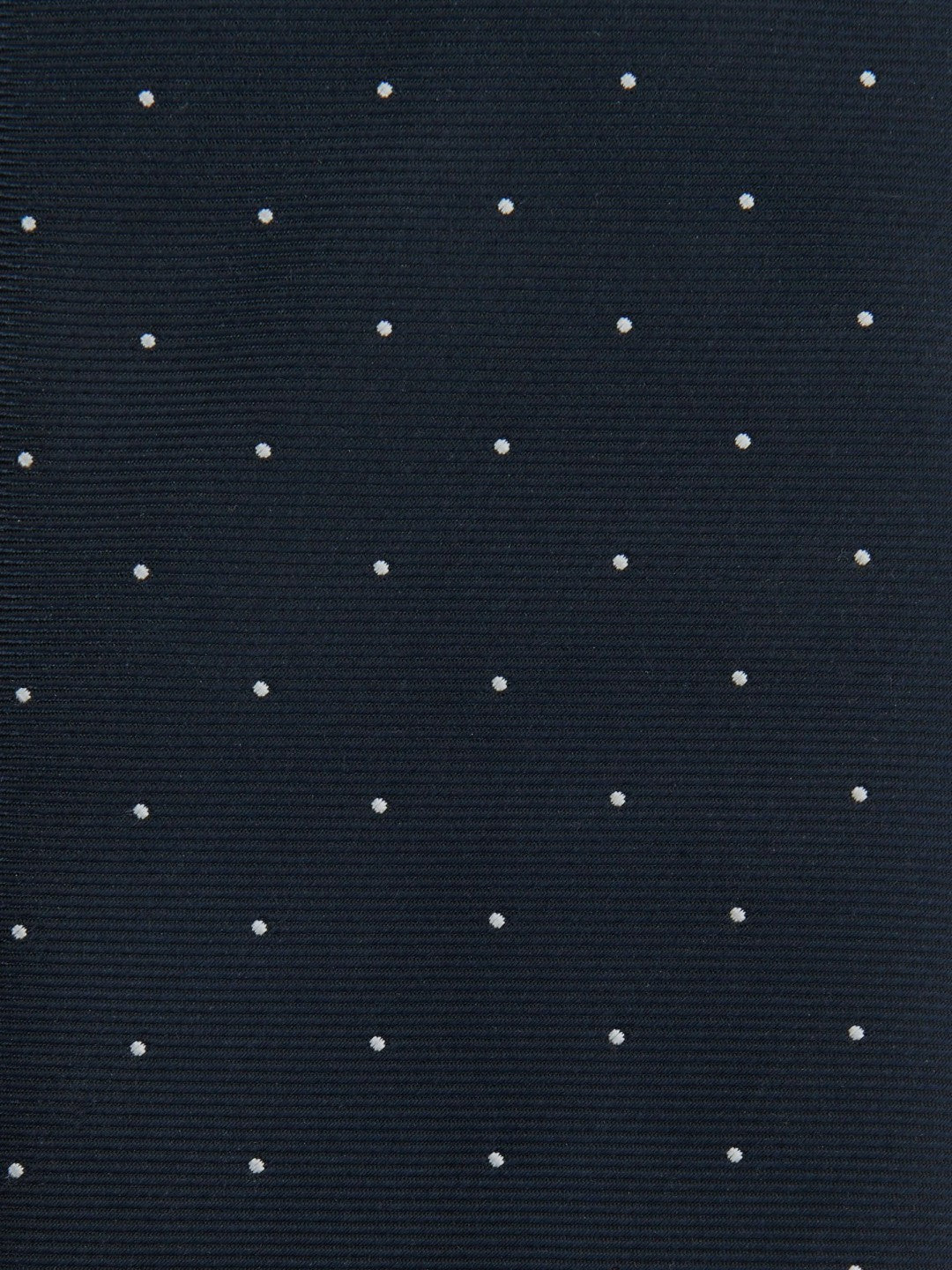 Reiss Polka Dot Silk Tie in Navy