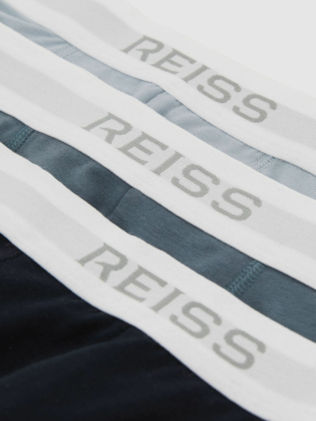 Reiss Savings - Stretch-Cotton Boxers 3 Pack in Blue Multi