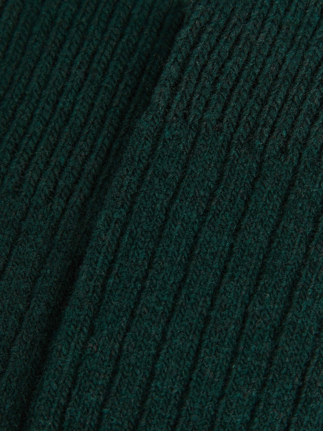 Reiss Best Seller - Ribbed Socks With Wool And Cashmere in Forest Green