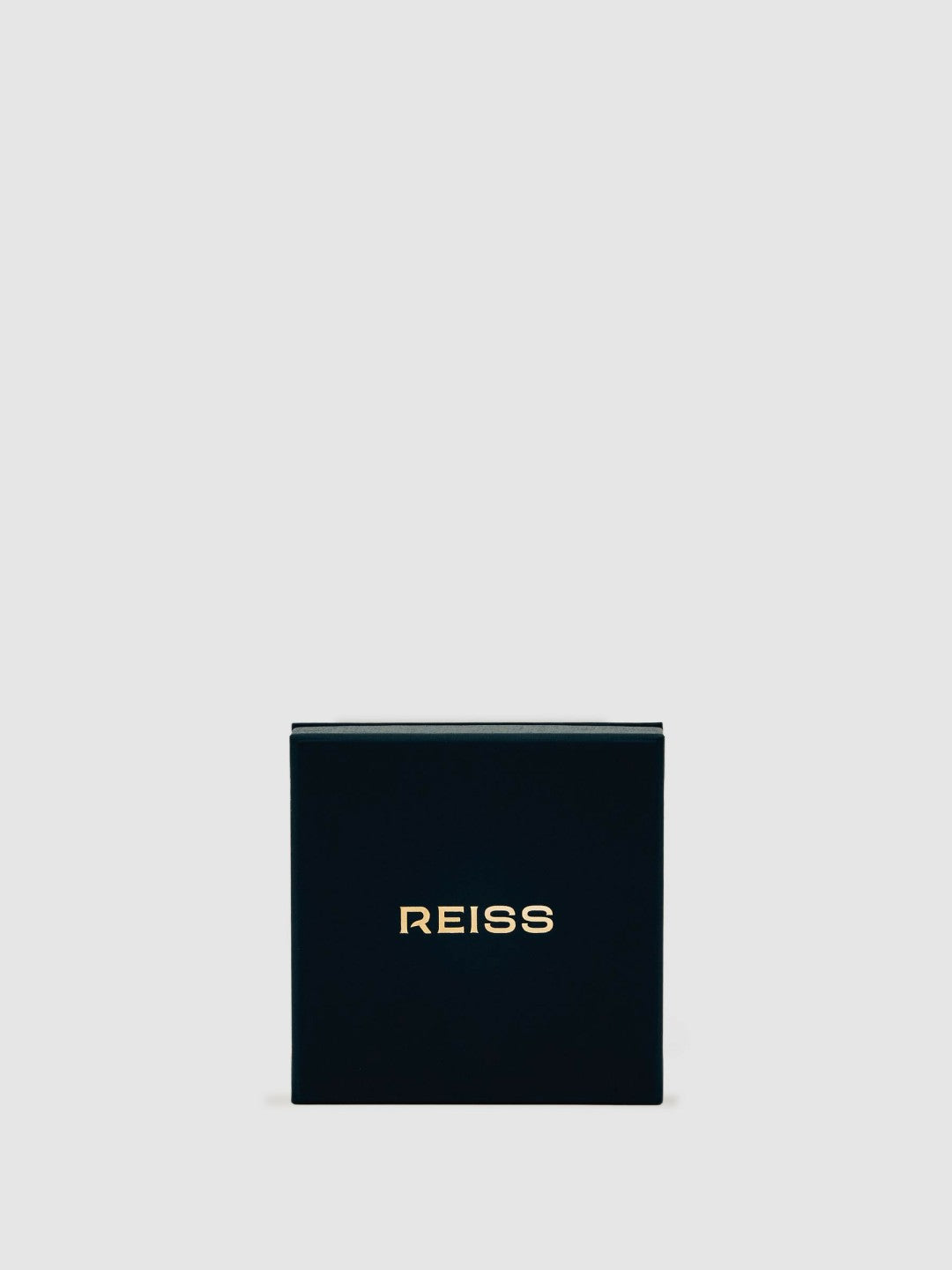 Reiss Sculptural Hoop Earrings in Gold Tone