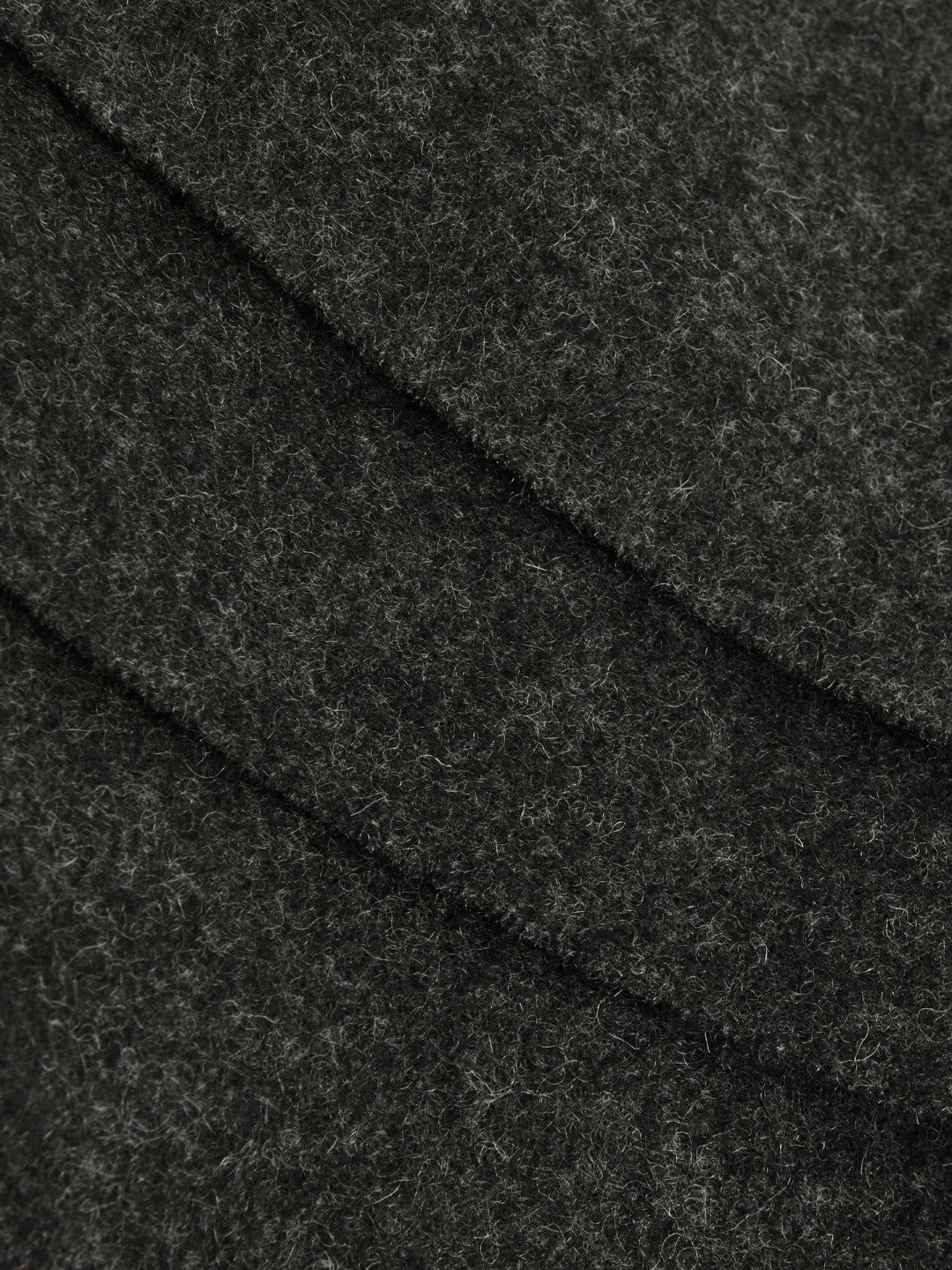 Reiss Wool and Cashmere Scarf in Charcoal