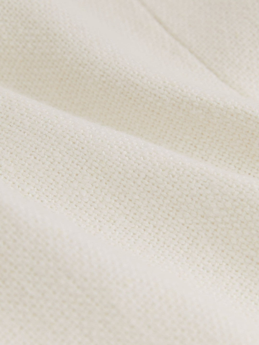 Reiss Petite Linen-Blend Double-Breasted Suit Jacket in White