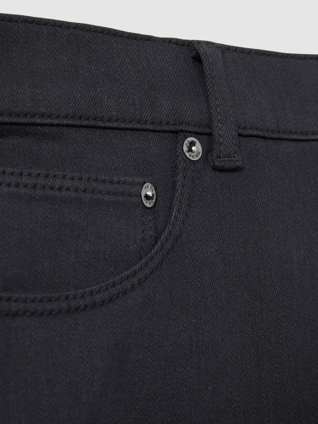 Reiss Cotton-Stretch Slim-Fit Jeans in Navy