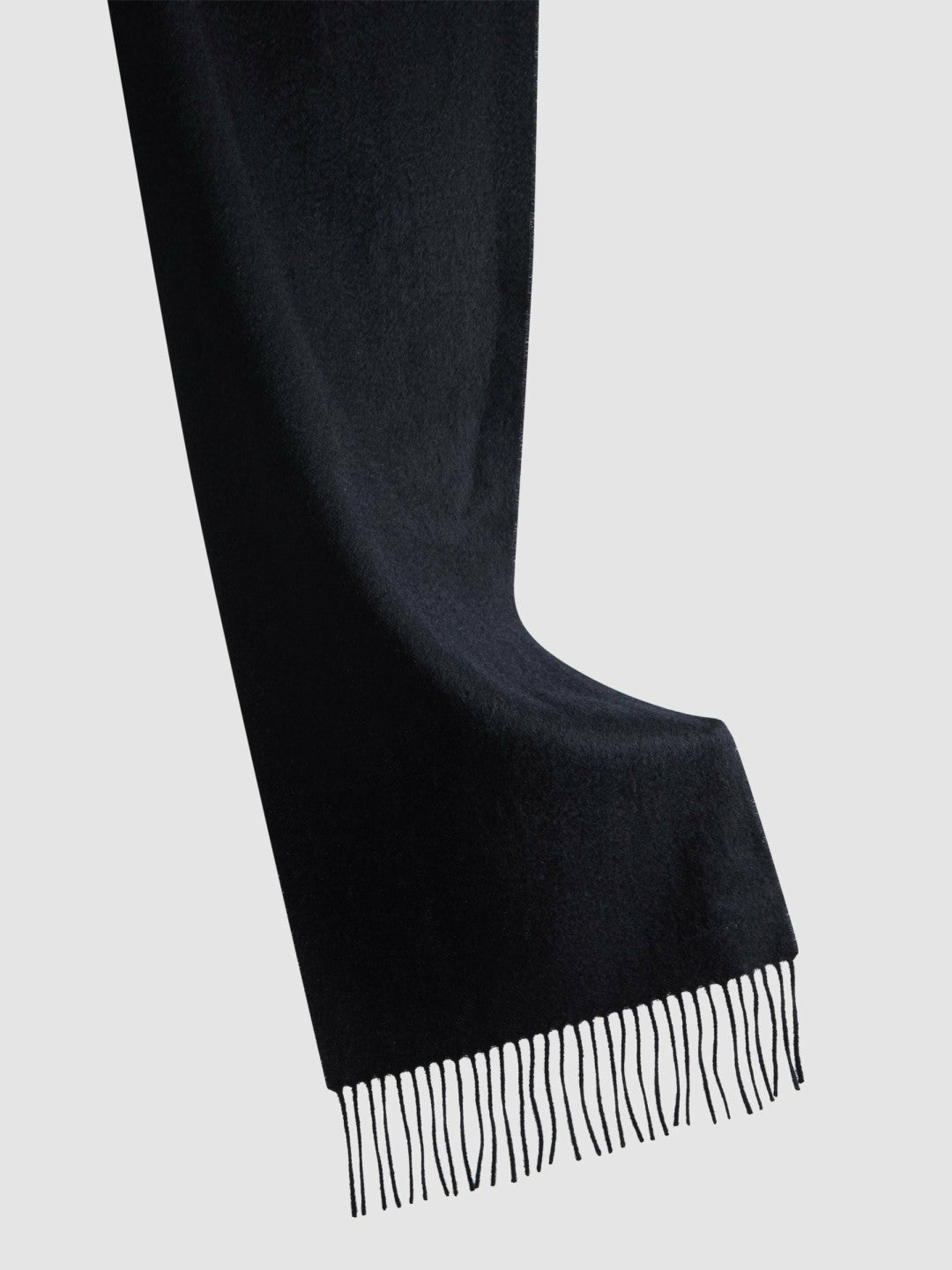 Reiss Wool and Cashmere Scarf in Navy