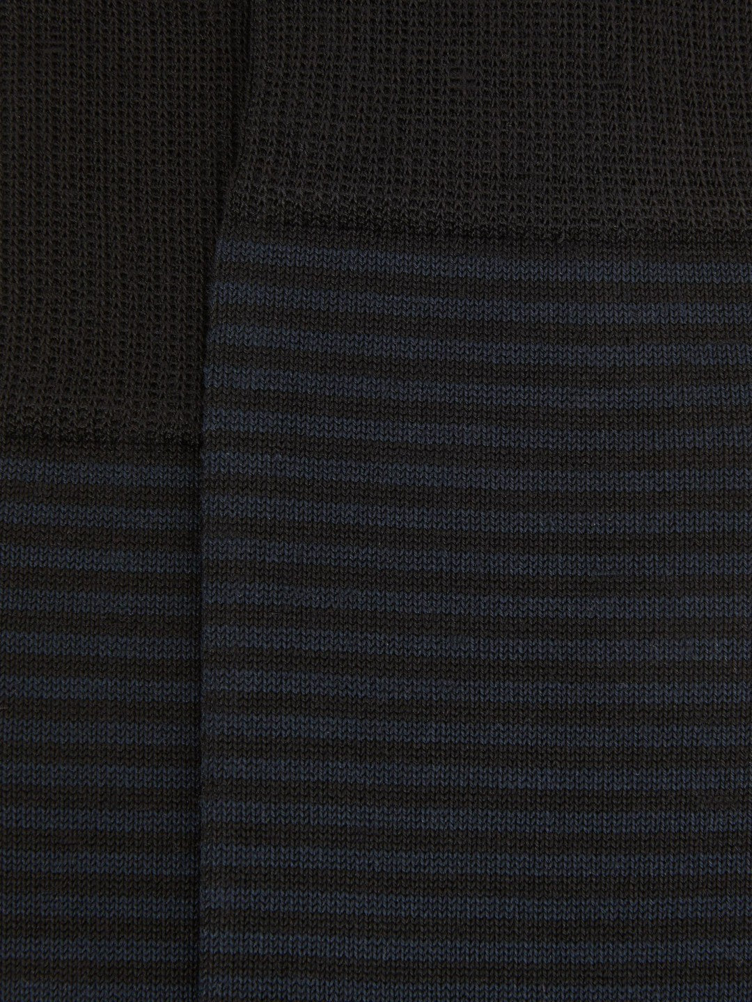 Reiss Striped Socks in Black/Navy