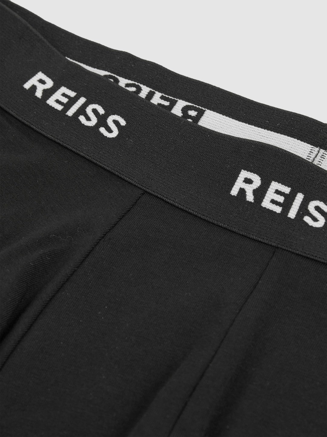 Reiss Value - Three Pack Cotton Boxers in Black