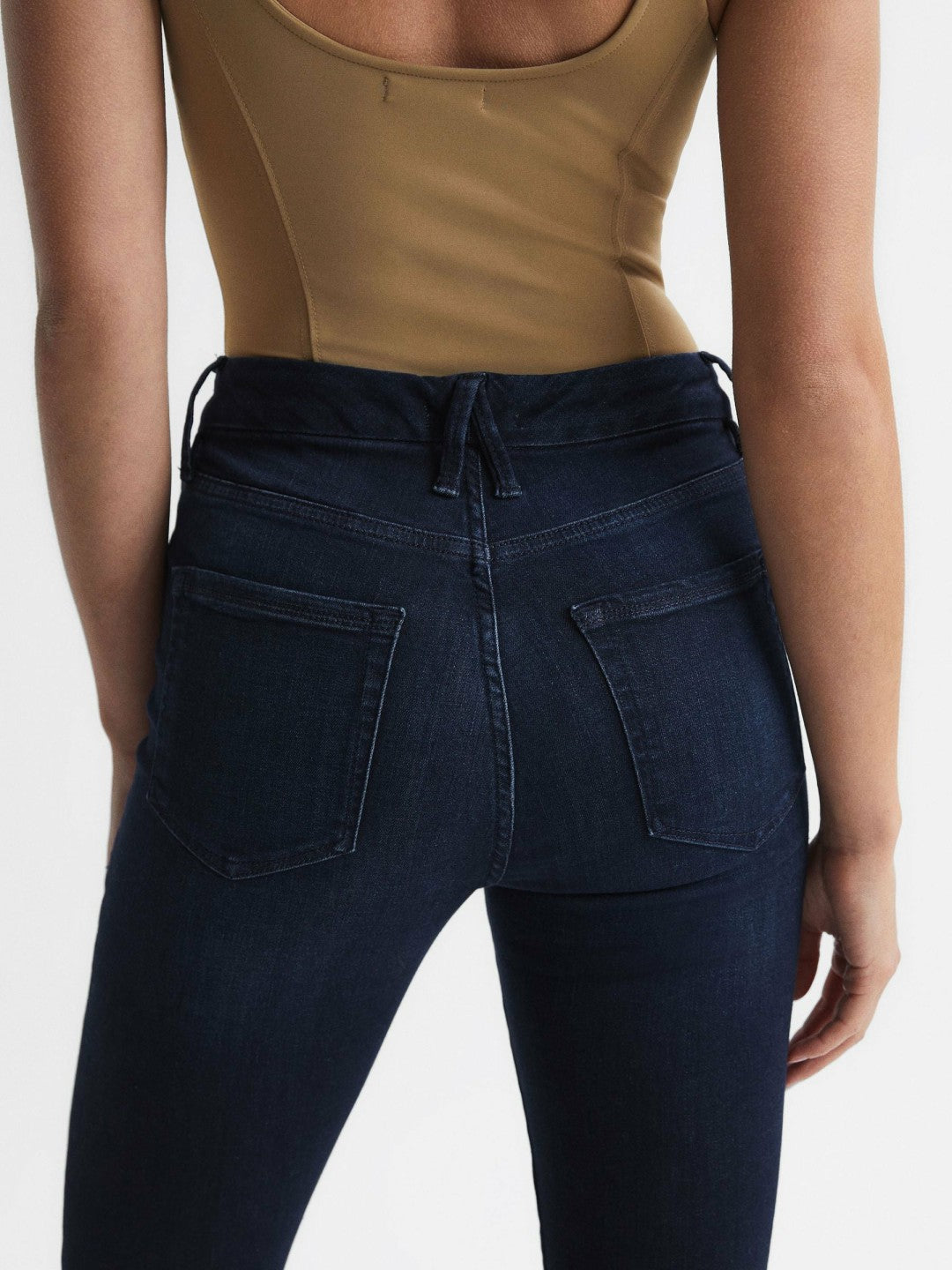 Reiss Good American Sculpting Skinny Jeans in Indigo