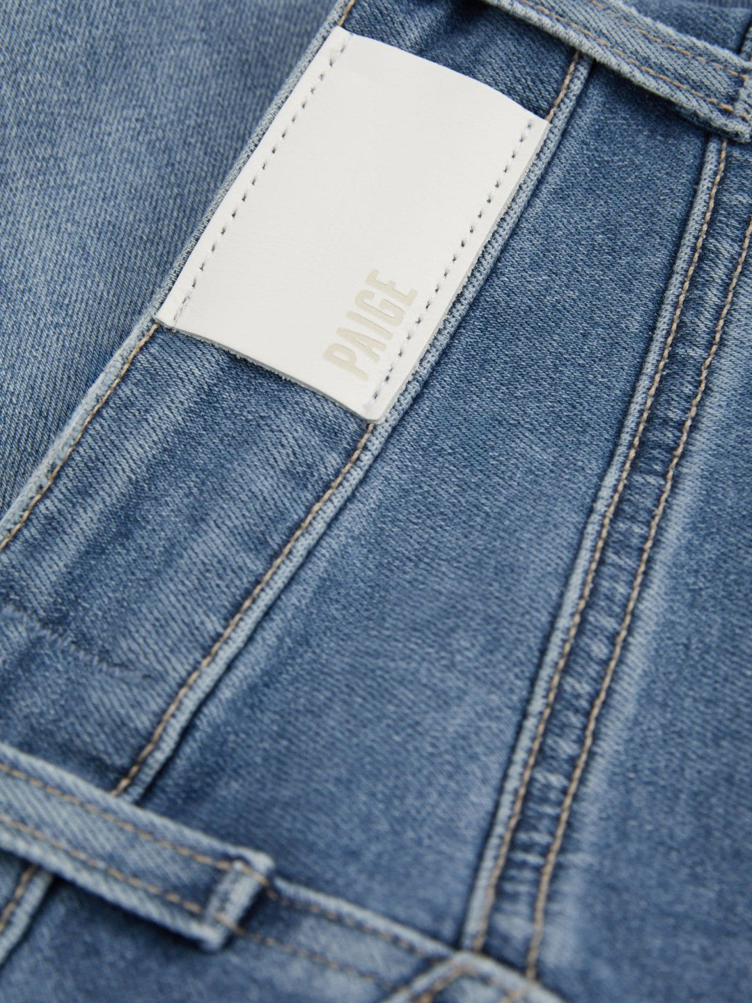 Reiss Paige Wide Leg Raw Hem Cropped Jeans in Rock Show Blue