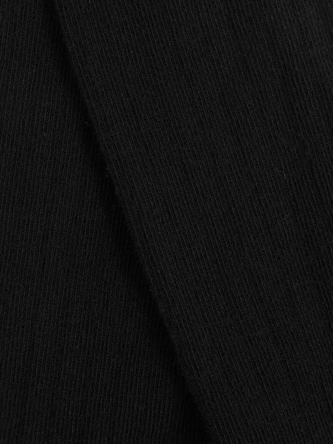 Reiss Cotton Blend Ribbed Loafer Socks in Black