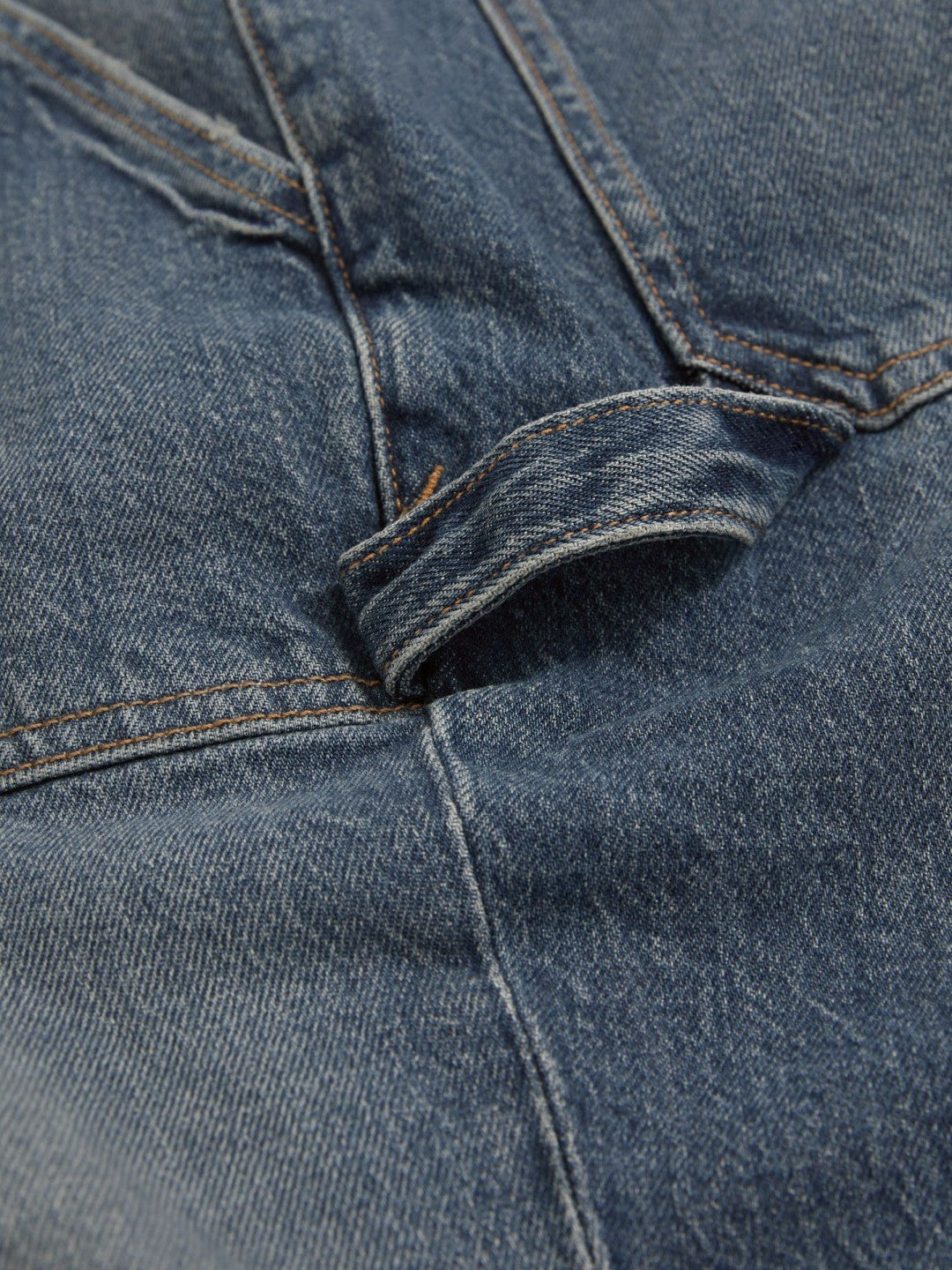 Reiss Good American Cuffed Straight-Leg Jeans in Indigo