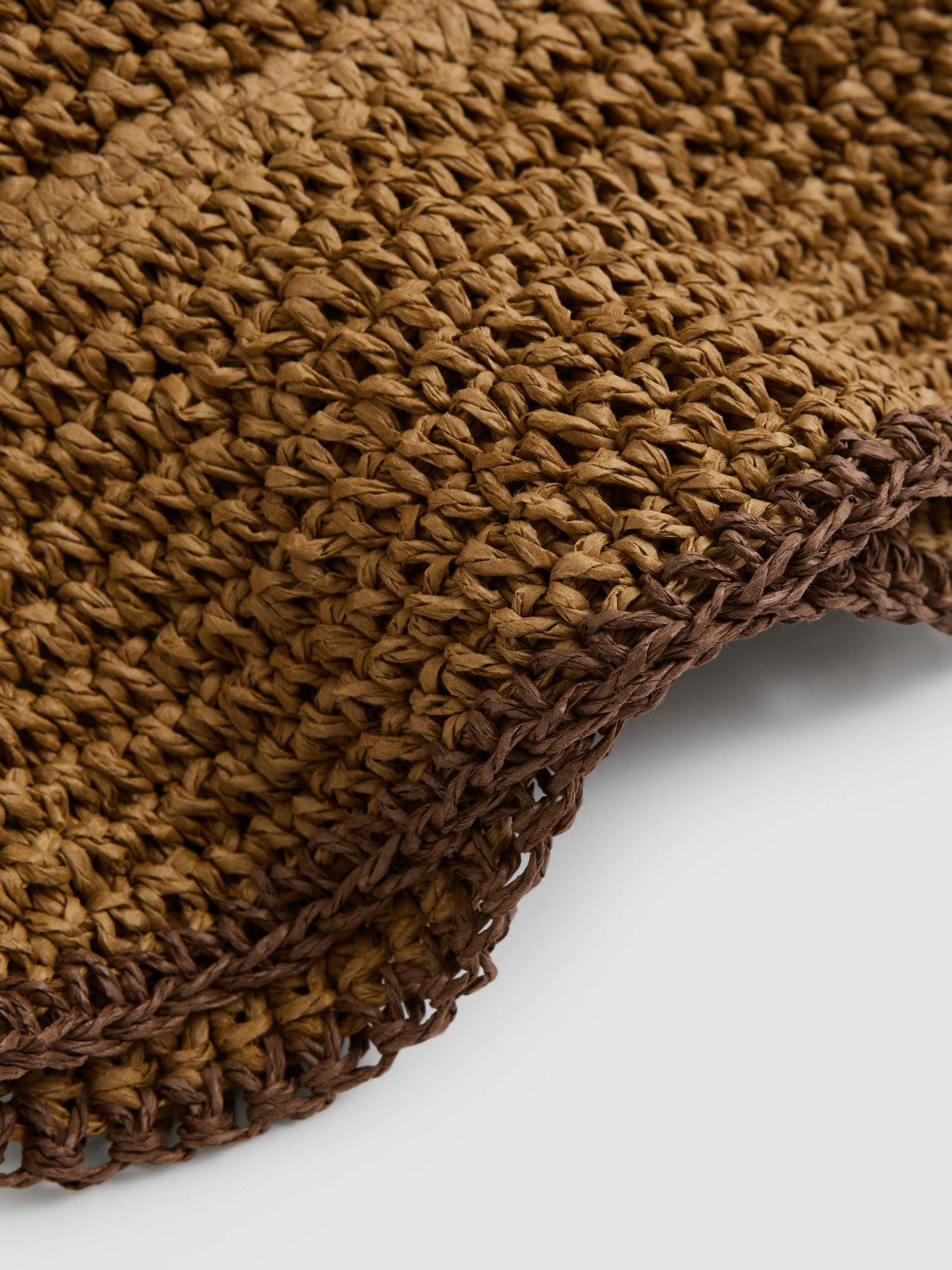 Reiss Straw Sun Hat in Tan