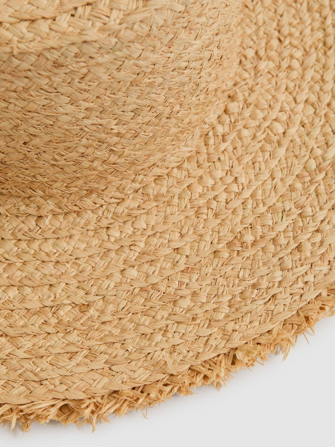 Reiss Straw Boater Hat in Natural