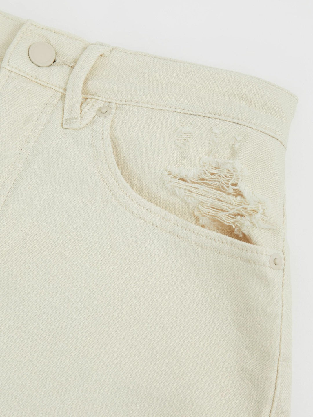 Reiss Affordable - 90S Shorts in Ecru
