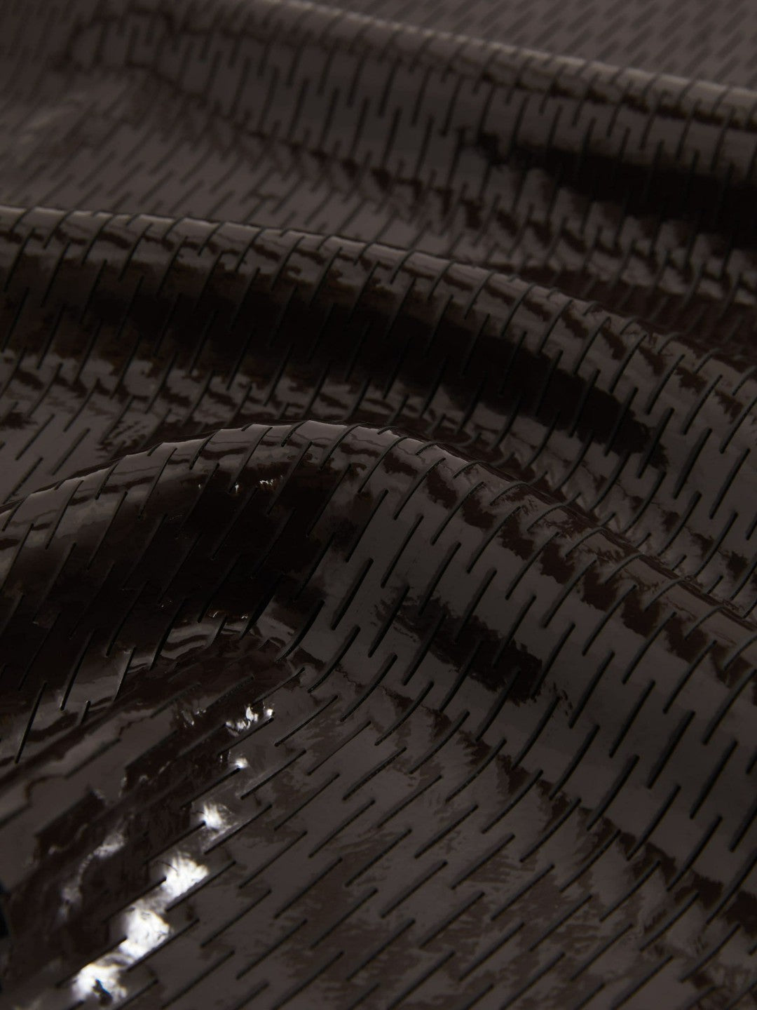 Reiss Value - Atelier Laser-Cut Pencil Skirt in Chocolate