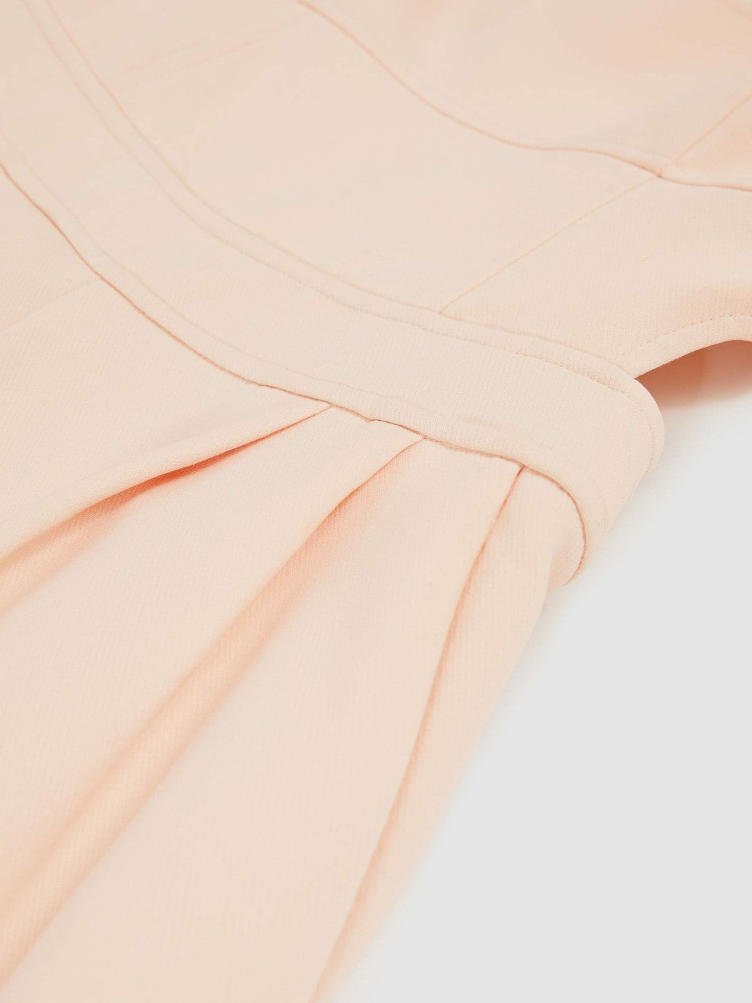 Reiss Wide-Leg Cut-Out Jumpsuit in Pale Pink