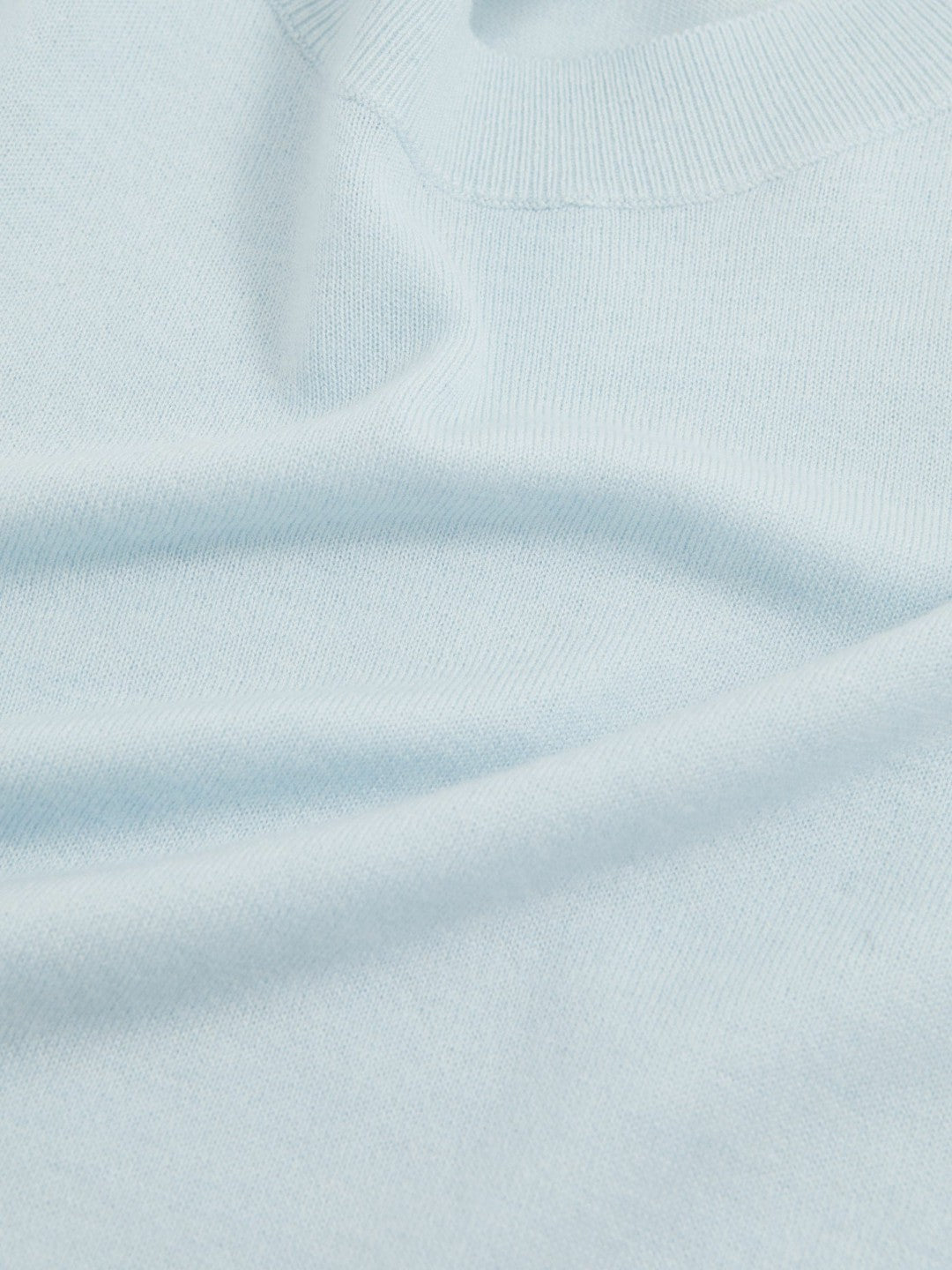 Reiss Featured - Merino Wool Crew-Neck Jumper in Blue