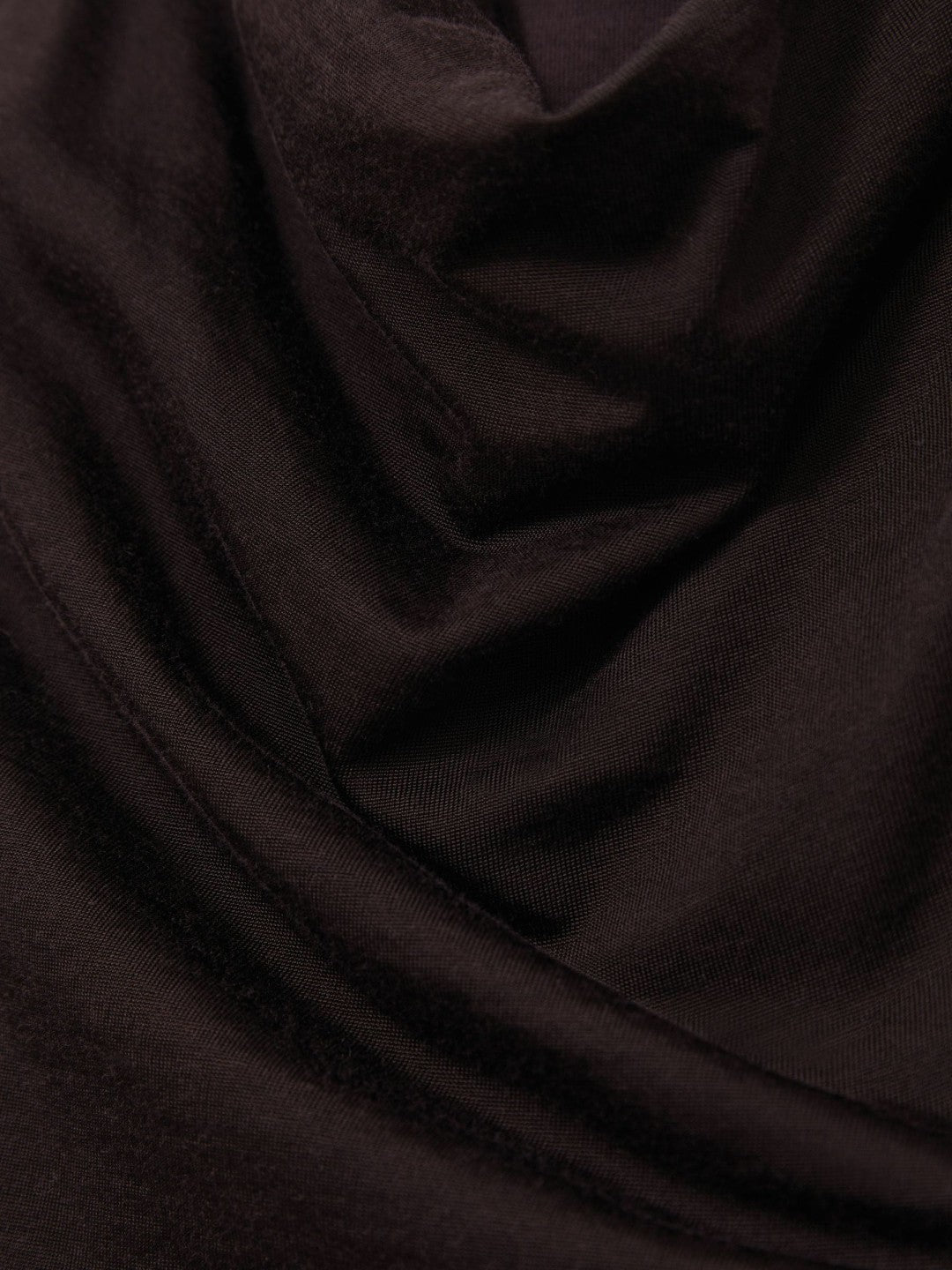 Reiss Cotton-Blend Cowl-Neck Sleeveless Top in Plum Purple
