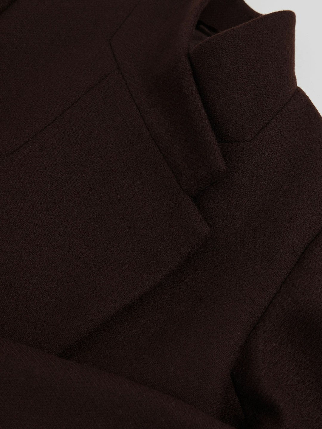Reiss Coat in Chocolate Brown