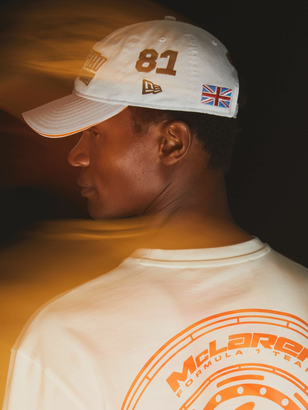 Reiss Value - McLaren Racing Heritage Cap Unisex Fit in White