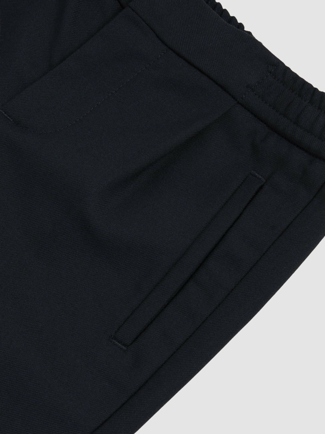 Reiss Sale - 9-13 yrs Relaxed-Fit Pleated Tapered Trousers in Navy