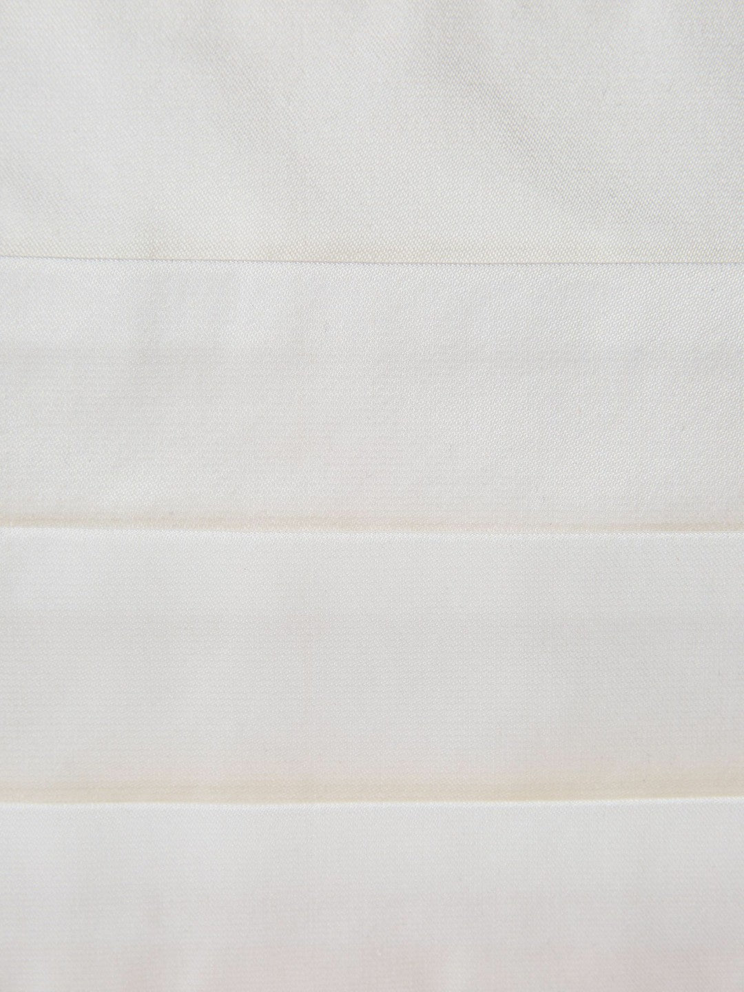 Reiss Silk Cummerbund in Ivory