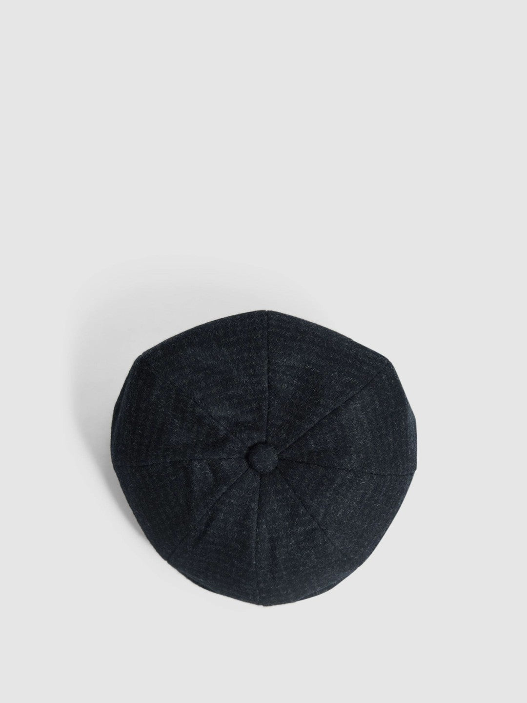 Reiss Savings - Wool Blend Baker Boy Cap in Navy