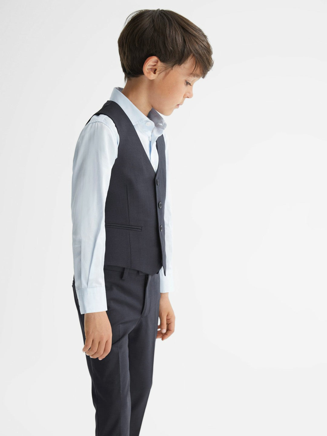 Reiss Featured - 4-9 yrs Modern Fit Waistcoat in Navy