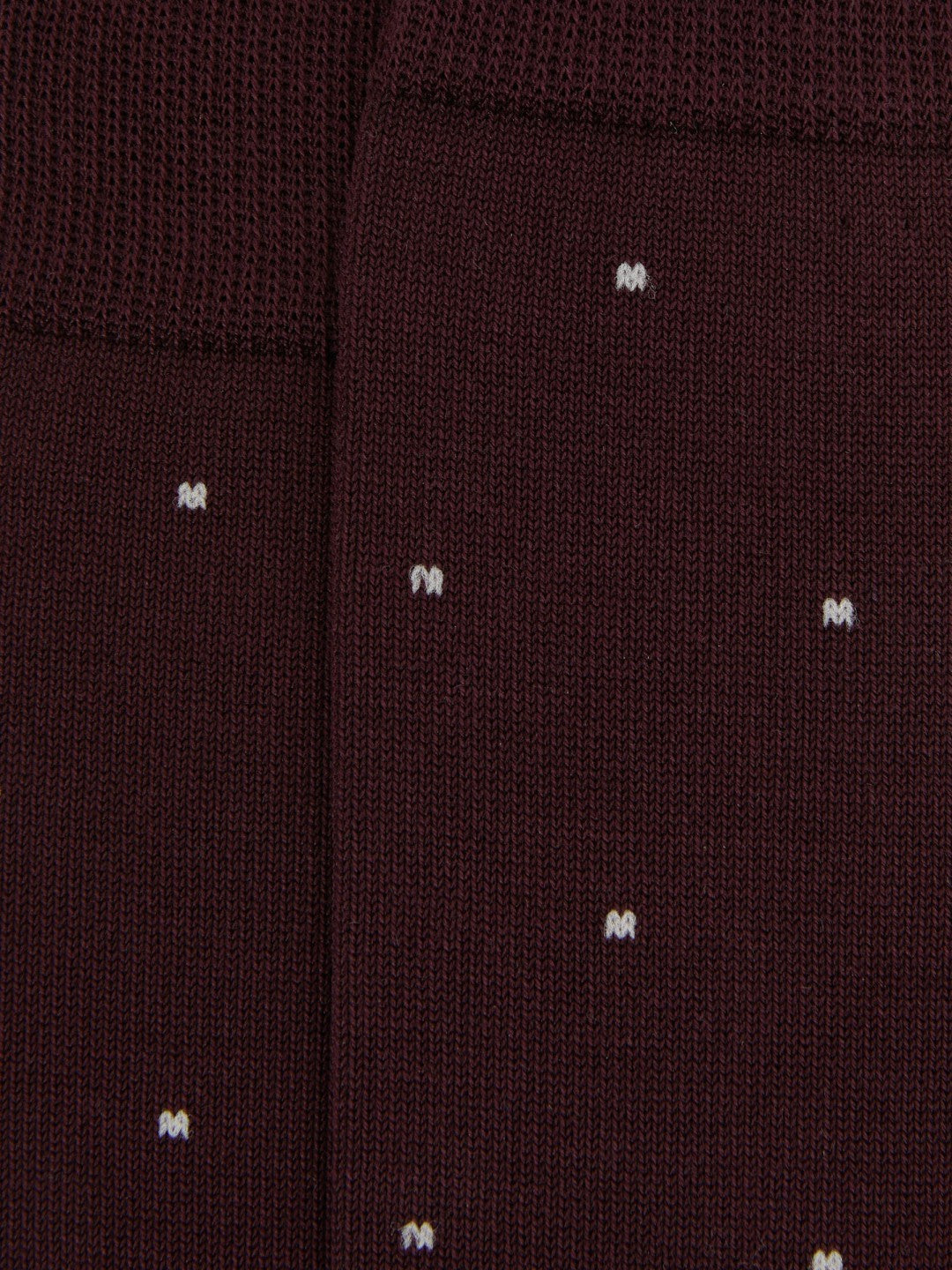 Reiss Polka Dot Socks in Bordeaux