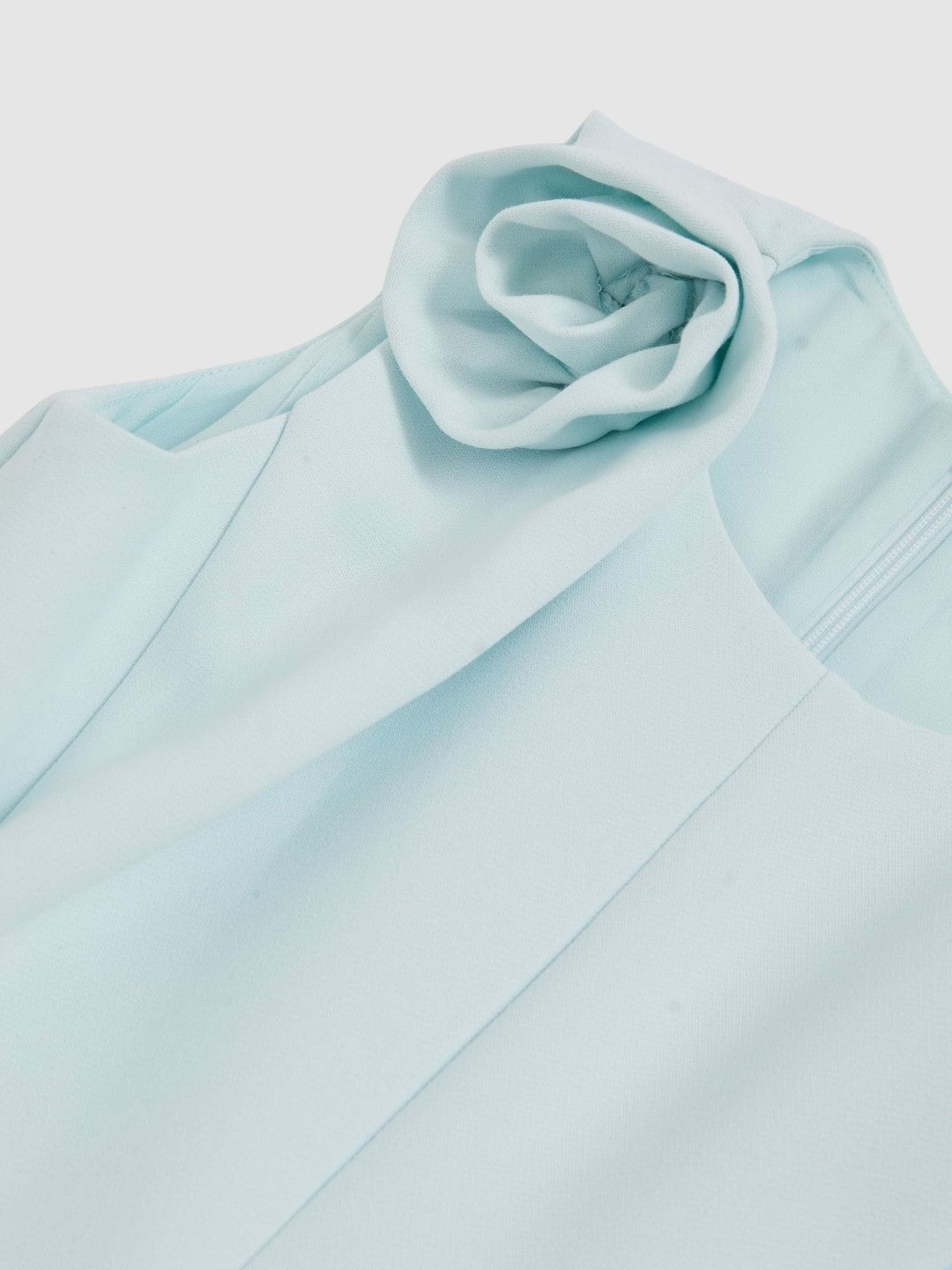Reiss 9-13 yrs Flower-Detail Fit-And-Flare Dress in Blue