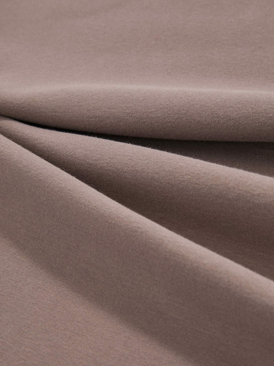 Reiss Best Seller - Stretch-Cotton Crew-Neck T-Shirt in Taupe Brown