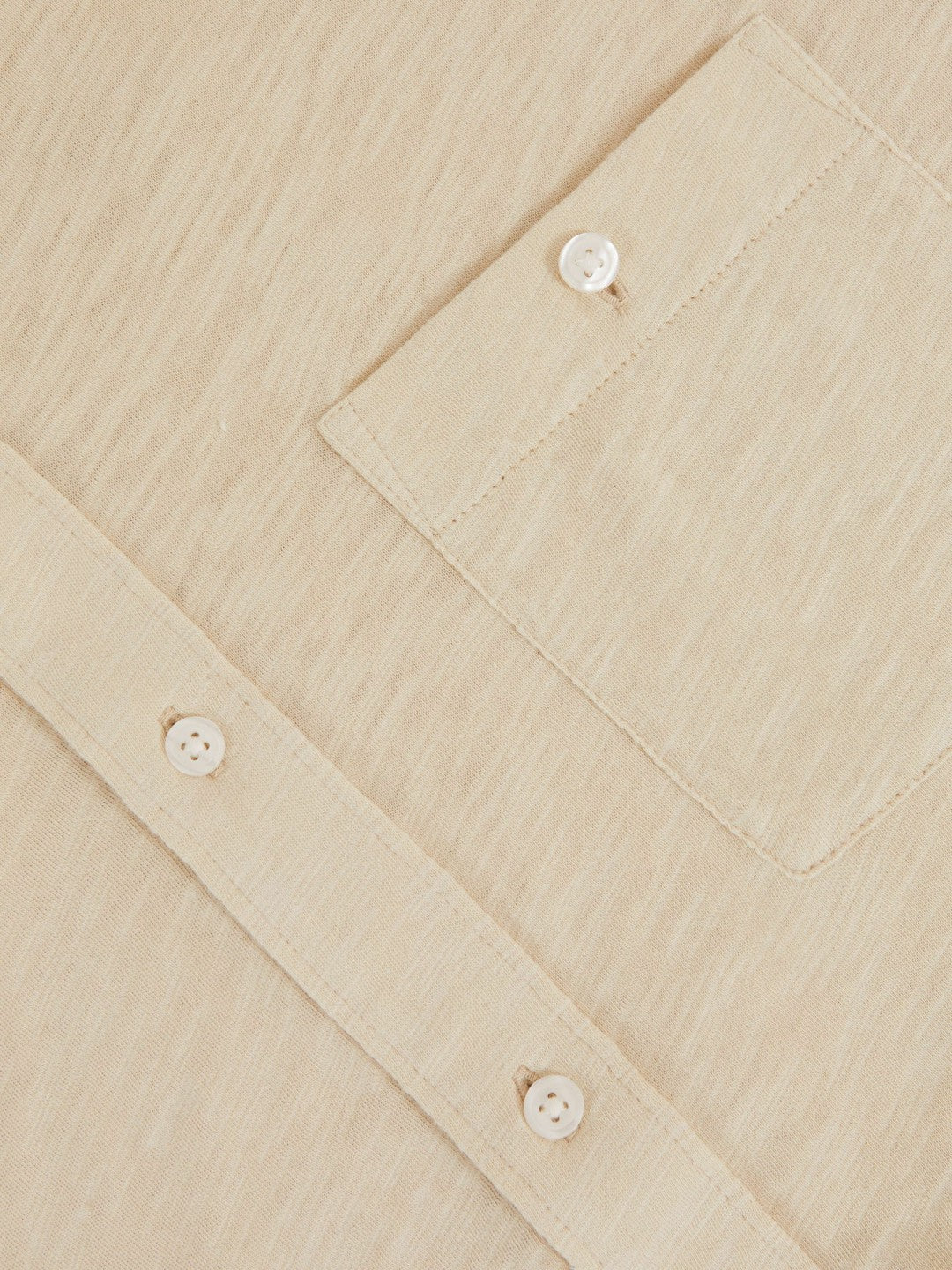 Reiss Offer - Paige Carillo Short Sleeve Shirt in Cream