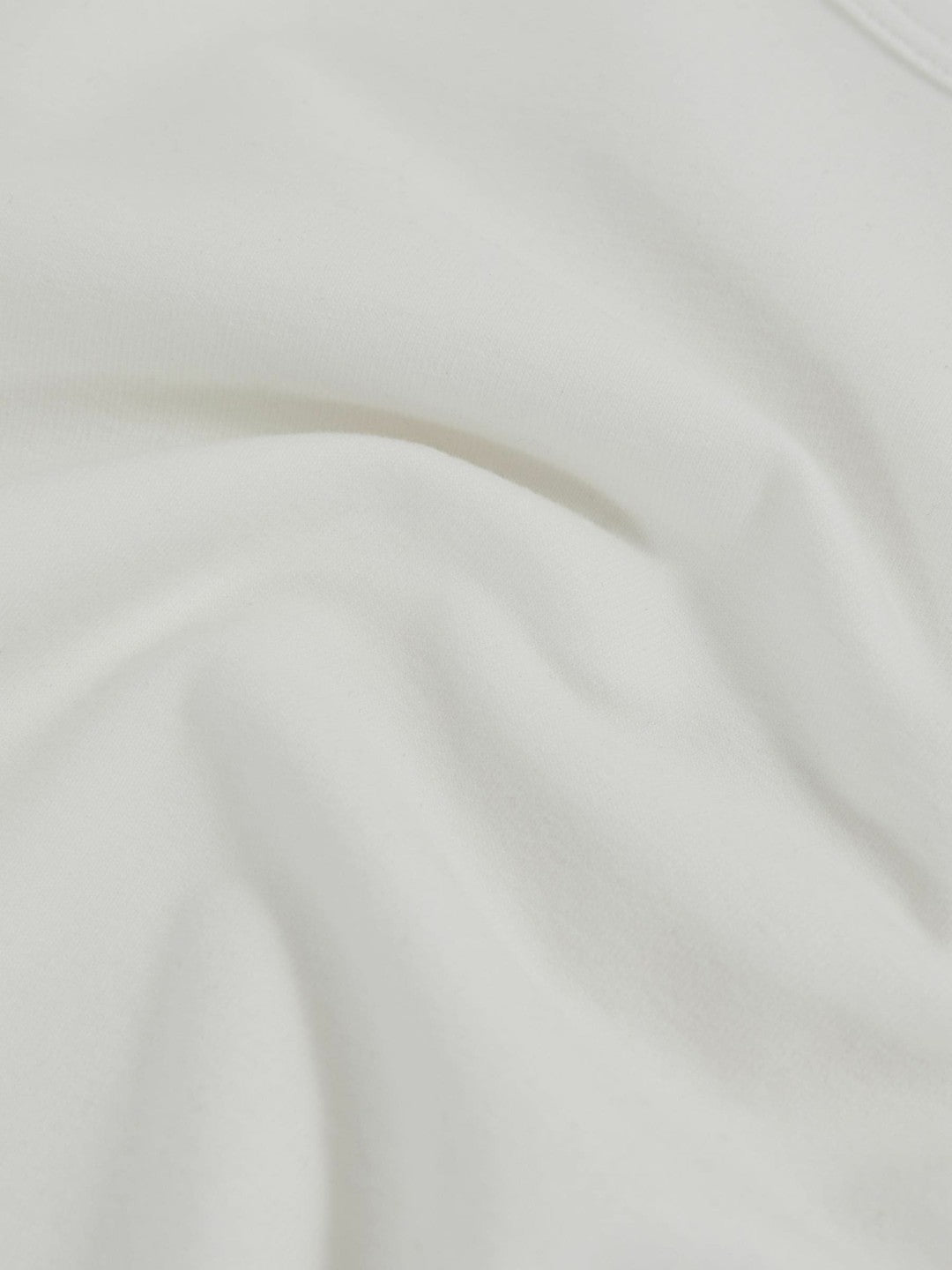 Reiss Cotton Crew-Neck Long-Sleeve T-Shirt With Stretch in White