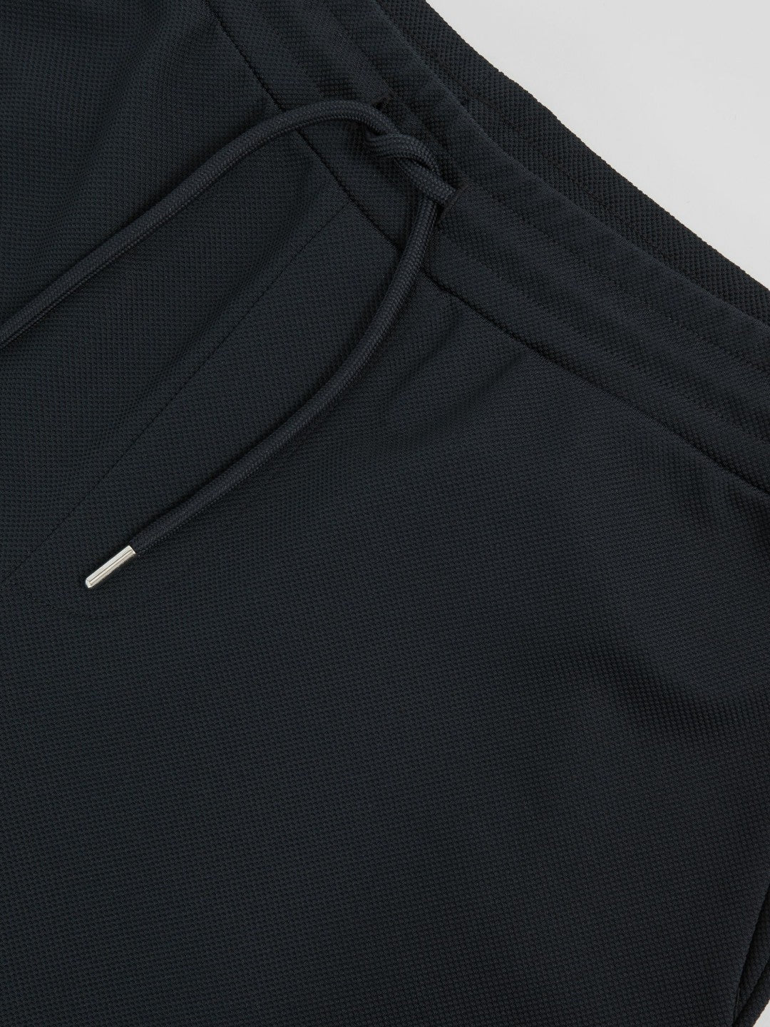Reiss Offer - Textured Drawstring Shorts in Navy