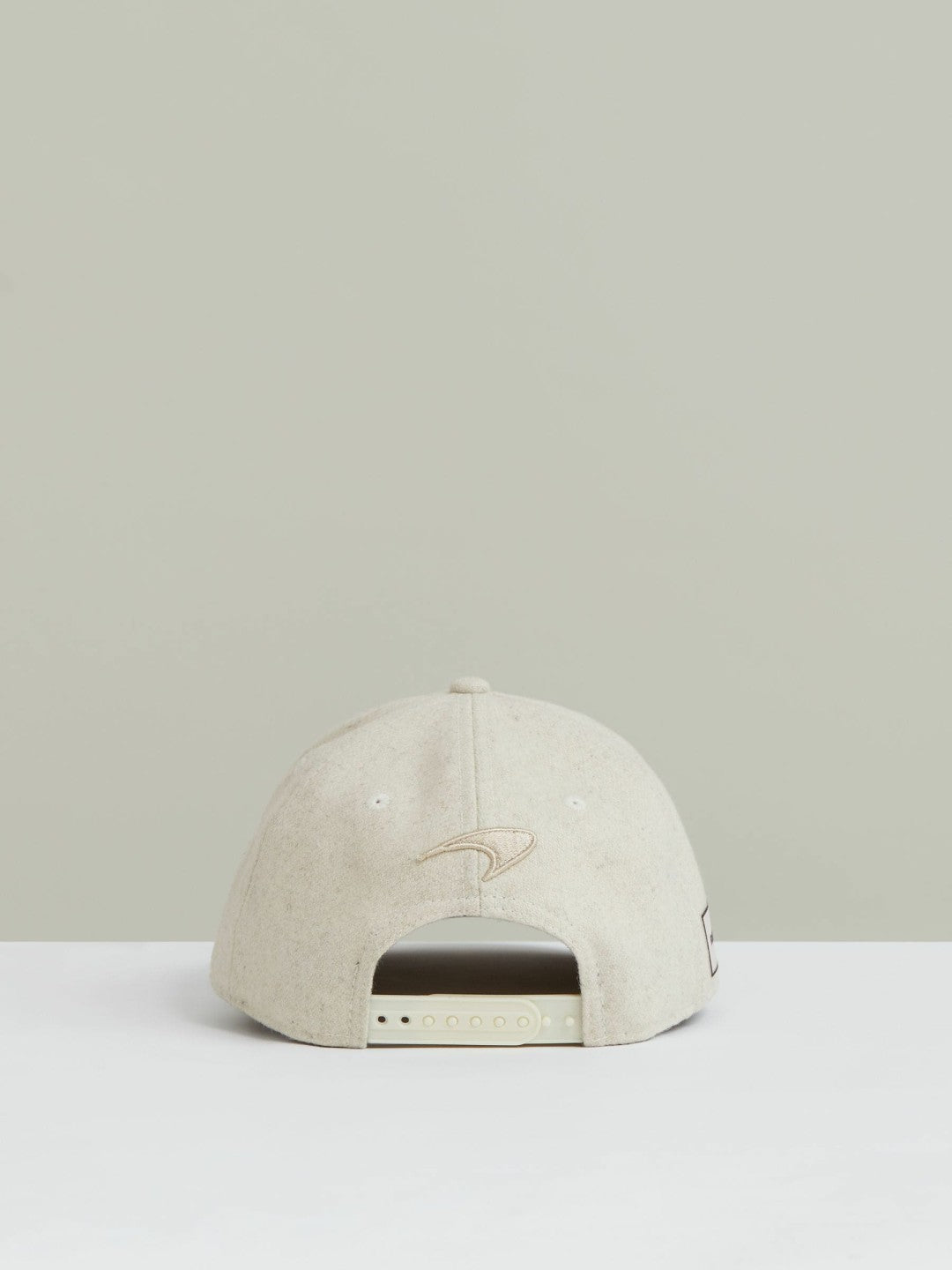 Reiss McLaren Racing Embroidered Cap Unisex Fit in Stone