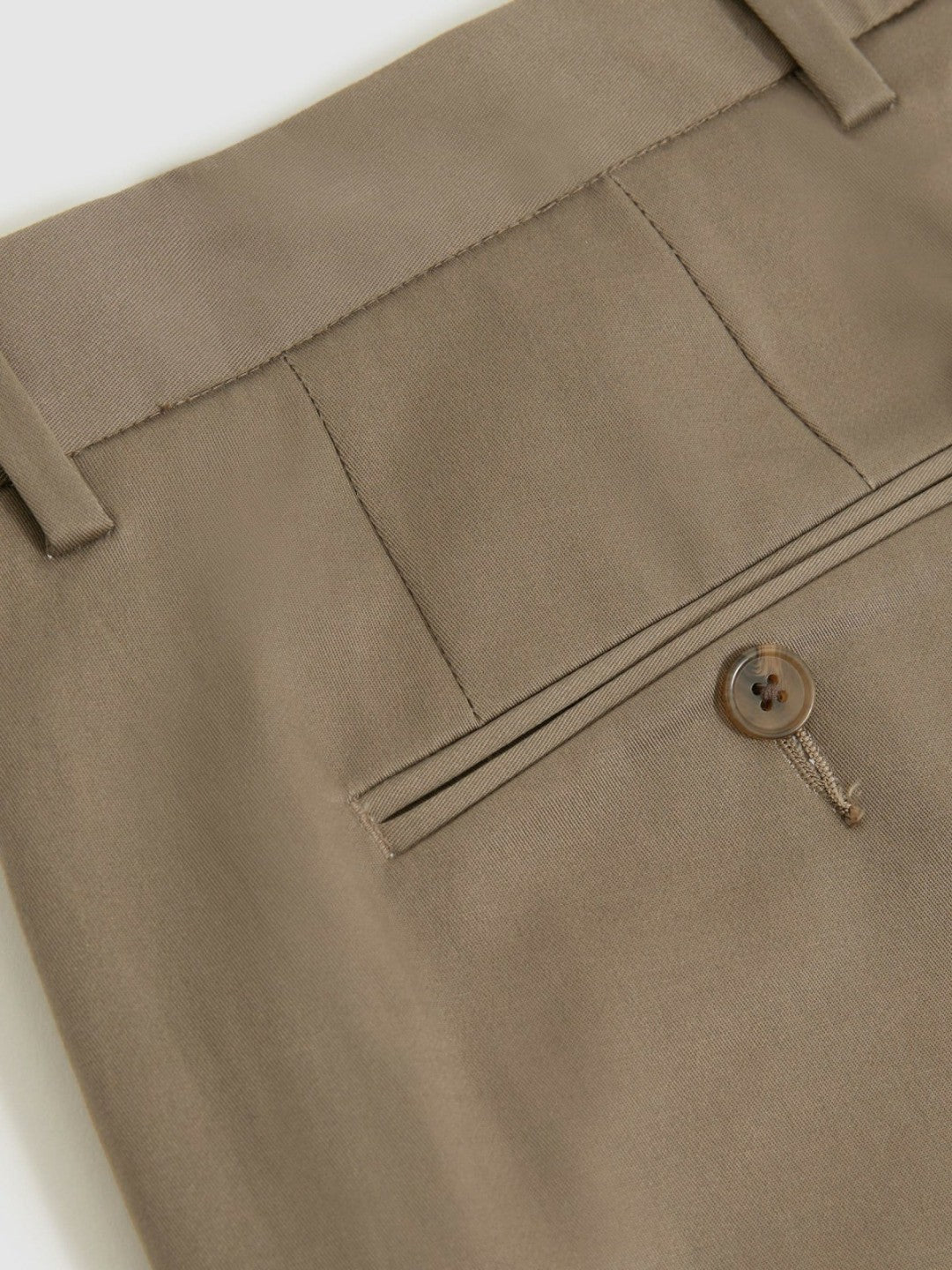 Reiss Savings - Oe Hampton Cotton Chino Shorts with Stretch in Taupe