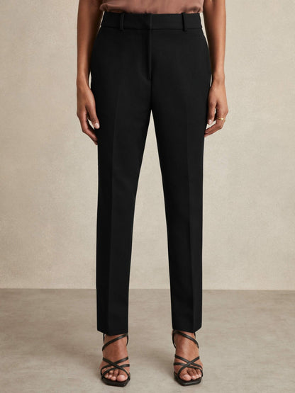 Reiss Slim Fit Suit Trousers in Black