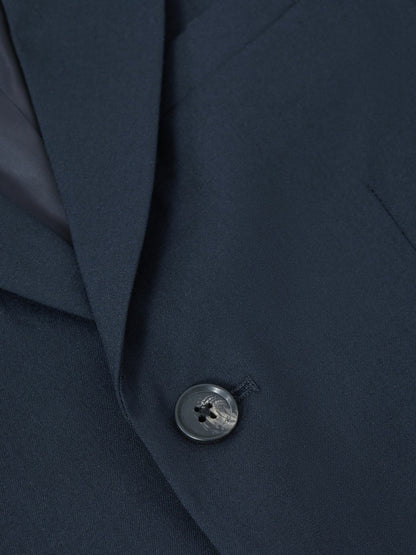 Reiss Popular Choice - 9-14 yrs Wool Blend Single Breasted Blazer in Navy
