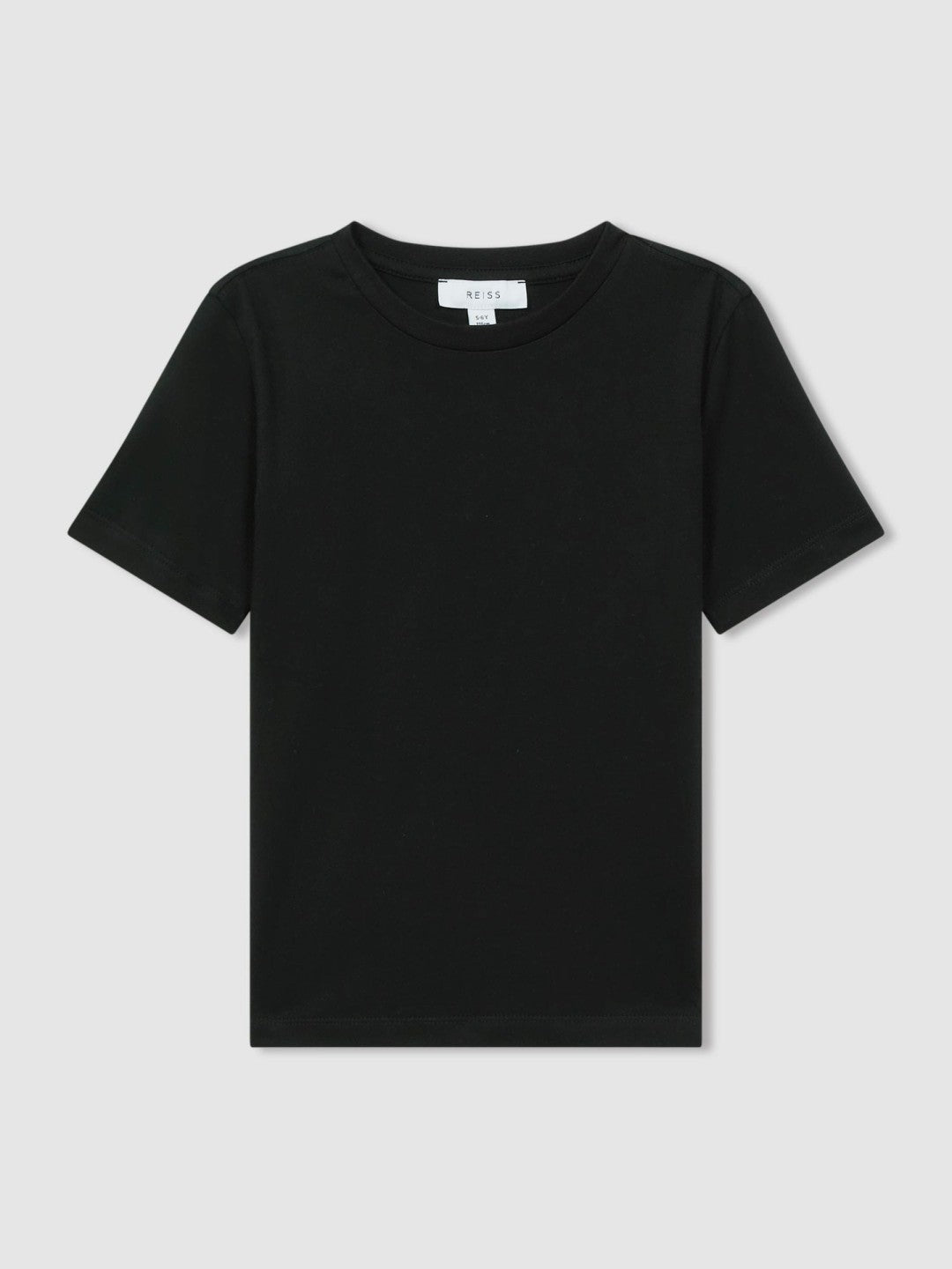 Reiss Value - 9-13 yrs Crew Neck T-Shirt in Black