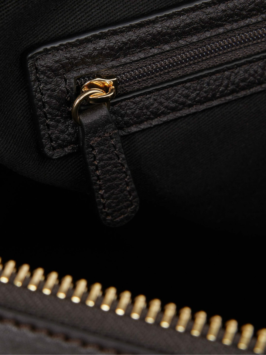 Reiss Value - Leather Holdall in Chocolate