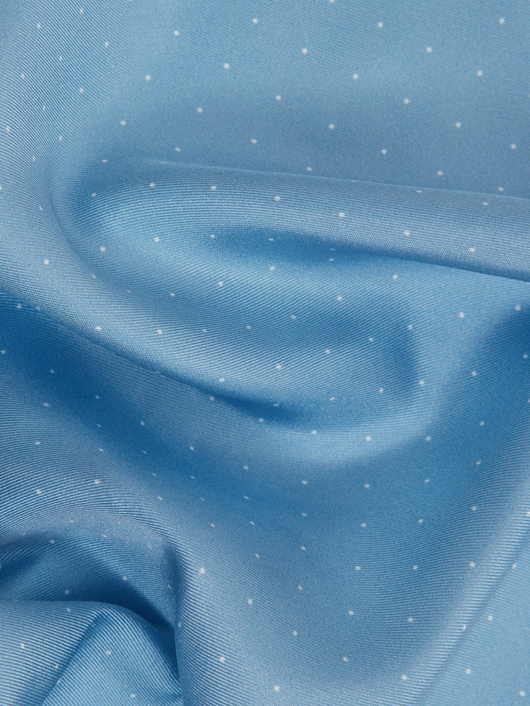 Reiss Offer - Polka Dot Silk Pocket Square in Blue