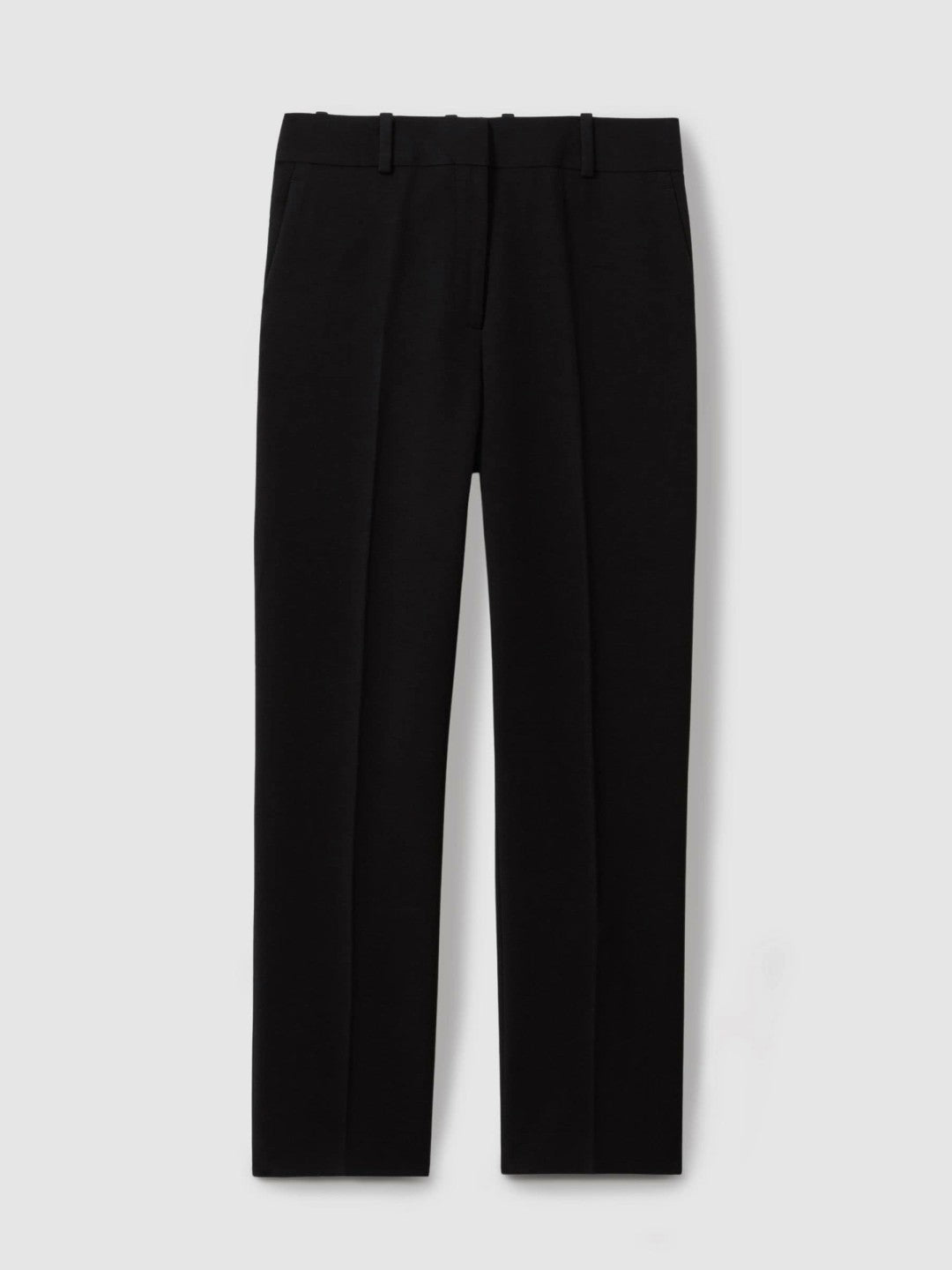 Reiss Petite Slim Fit Suit Trousers in Black