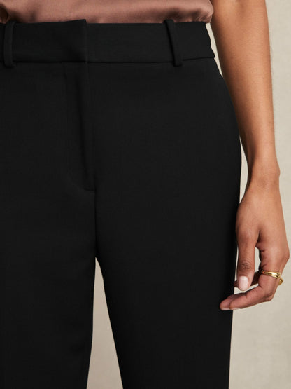 Reiss Petite Slim Fit Suit Trousers in Black