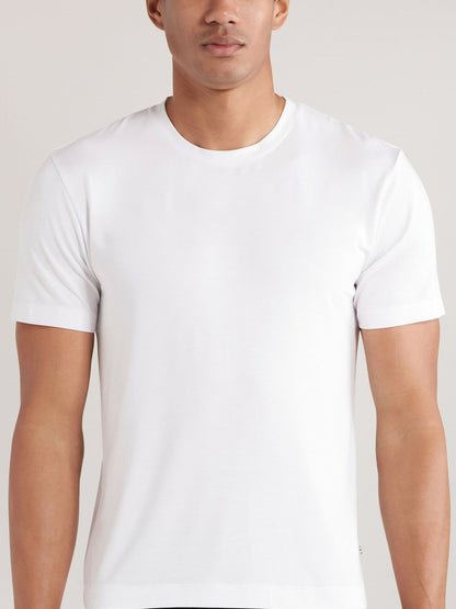 Reiss Offer - CHÉ Studios Crew Neck T-Shirt with TENCEL™ Fibers in White