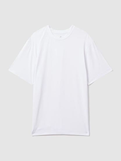 Reiss Offer - CHÉ Studios Crew Neck T-Shirt with TENCEL™ Fibers in White
