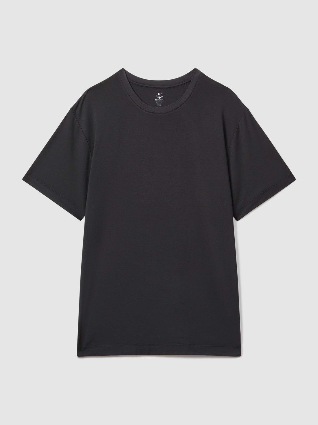 Reiss Savings - CHÉ Studios Crew Neck T-Shirt with TENCEL™ Fibers in Black