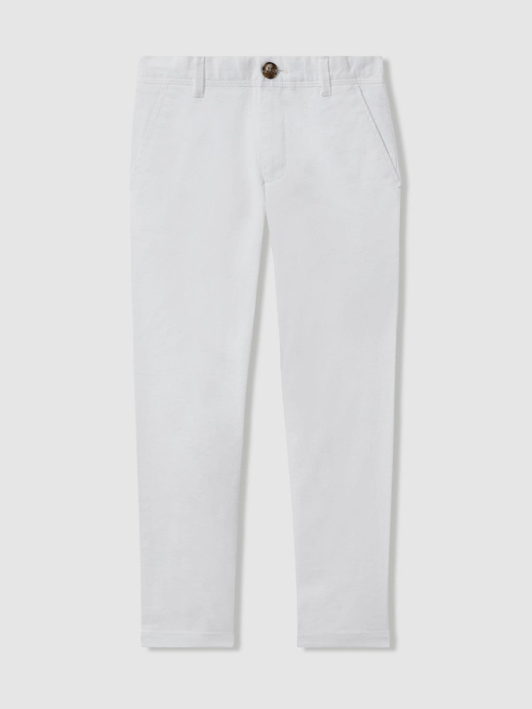 Reiss Best Seller - 13-14 yrs Slim Fit Casual Chinos in White